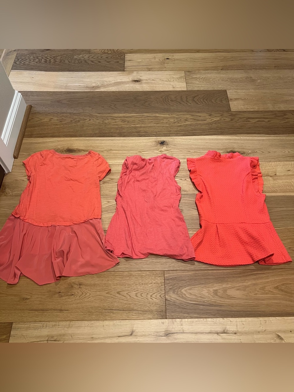Anthropologie Bundle of Coral Tops - Picture 15 of 15